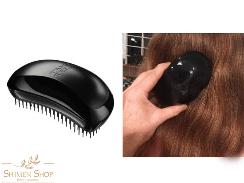 برس مو تنگل تیزر برای موهای گره خورده و اکستنشن مدل Salon Elite