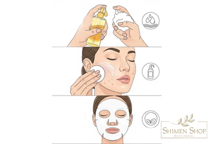  مراحل اصولی استفاده از ماسک