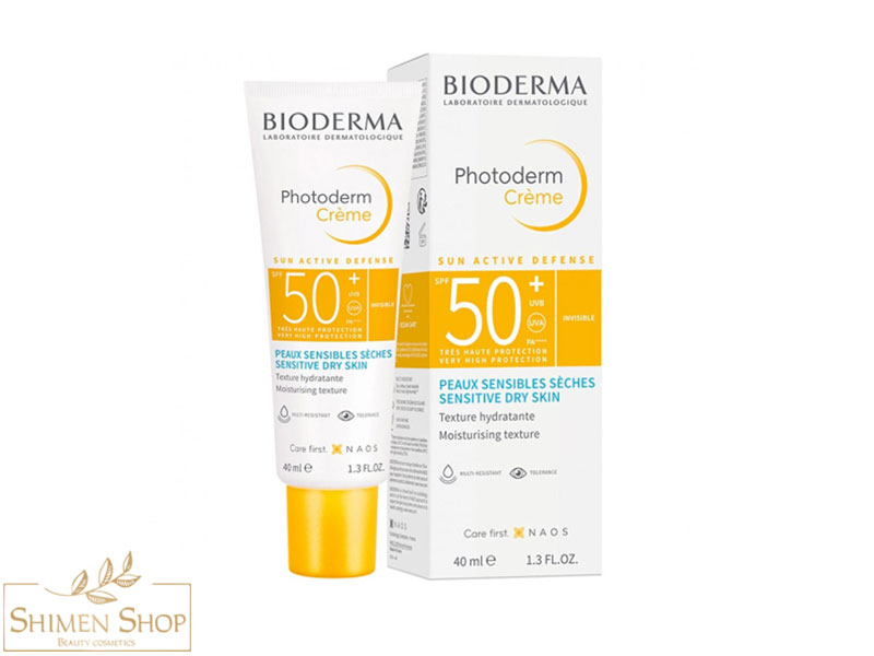 کرم ضد آفتاب فتودرم بایودرما برای پوستهای خشک و حساس 40 میل ( با بسته بندی جدید)