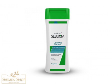 شامپو بدن ضد جوش مناسب پوست چرب و جوشدار سبوما آردن 250 میل