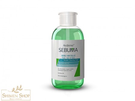 میسلار واتر 3 در 1 پوست چرب و دارای آکنه سبوما آردن 500 میل