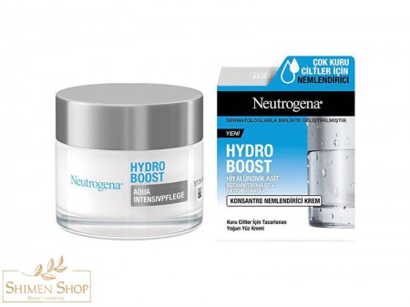 کرم مرطوب کننده غلیظ هیدروبوست نوتروژینا مخصوص پوست خشک 50 میل