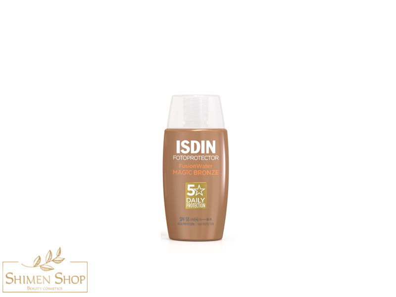 ضد آفتاب فیوژن واتر مجیک رنگی ایزدین رنگ Bronze