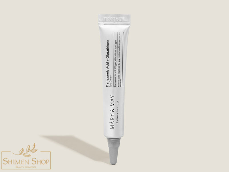 کرم دور چشم ضد لک و روشن کننده گلوتاتیون و ترانگزامیک اسید مری اند می