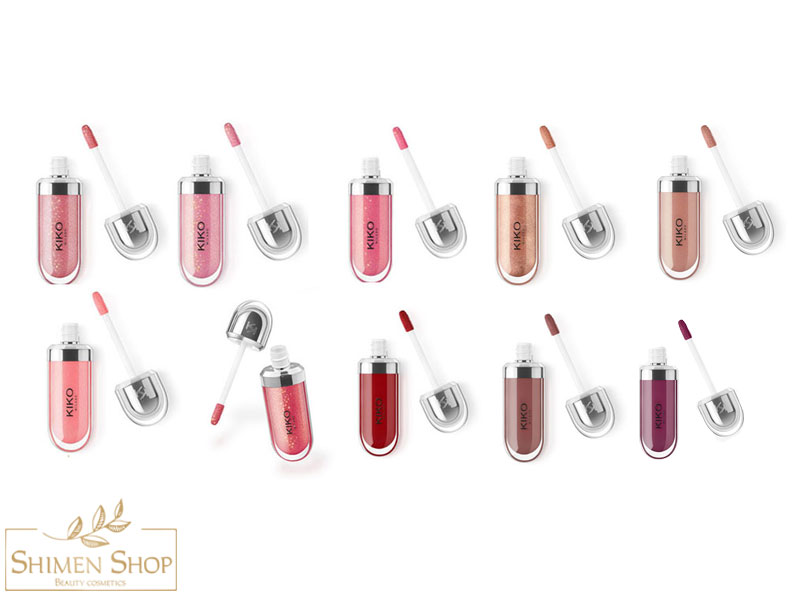 رژ لب مایع سه بعدی لیپ گلاس کیکو میلانو KIKO MILANO مدل 3d Hydra