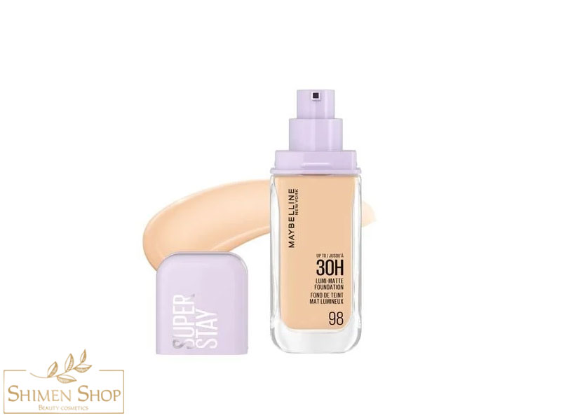 کرم‌پودر سوپر استی لومی مات میبلین 30 میل رنگ 98