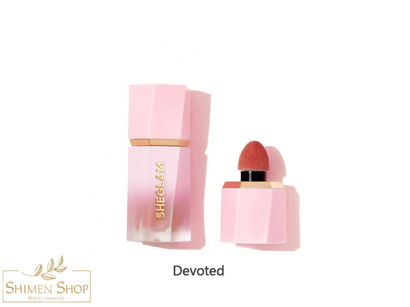 رژگونه مایع مات شیگلم رنگ Devoted