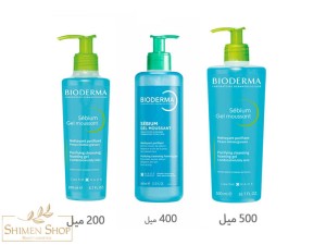 ژل شستشو پوست چرب و مختلط بایودرما مدل سبیوم