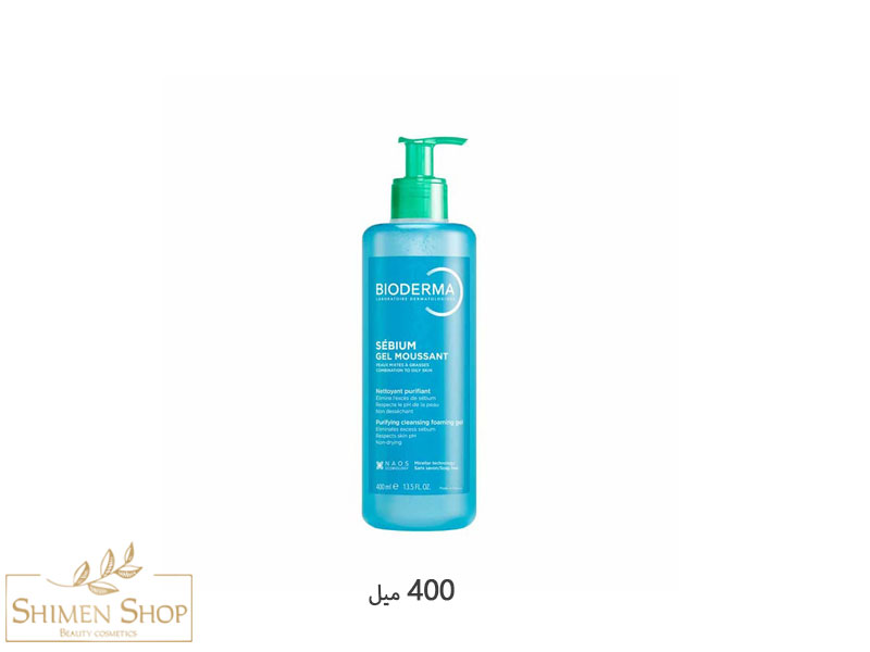 ژل شستشو پوست چرب و مختلط بایودرما مدل سبیوم