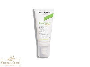 ضدآفتاب فلوئیدی مات کننده و ضدجوش پوست چرب اکسفولیاک نوروا +SPF50