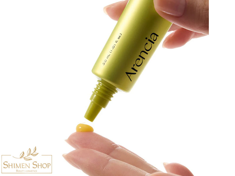 سرم روشن کننده دور چشم و صورت ویتامین سی بوستر شات آرنسیا 30 میل