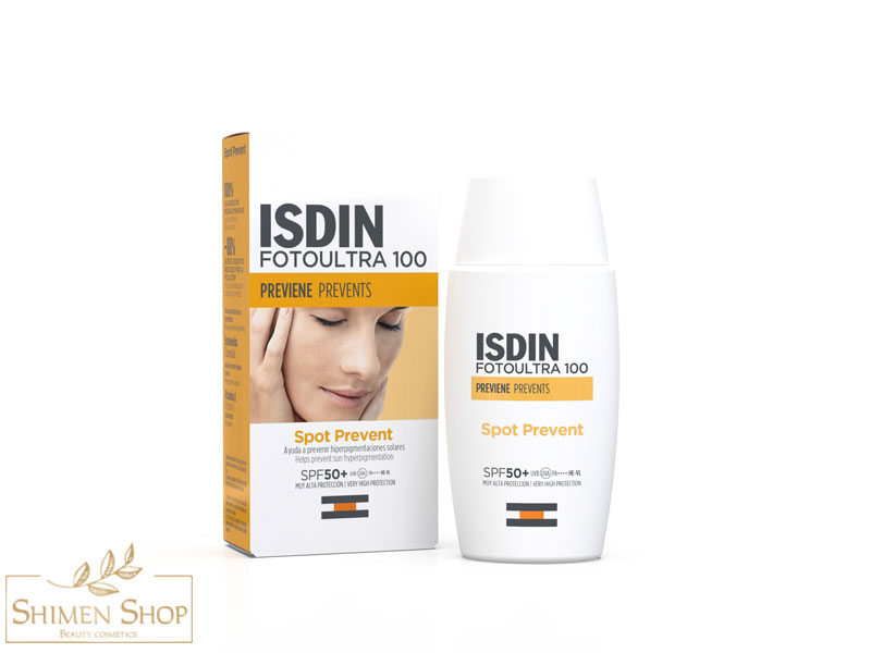 ضد آفتاب اسپات پریونت فیوژن فلویید +SPF50 ایزدین با بسته بندی جدید 50 میل