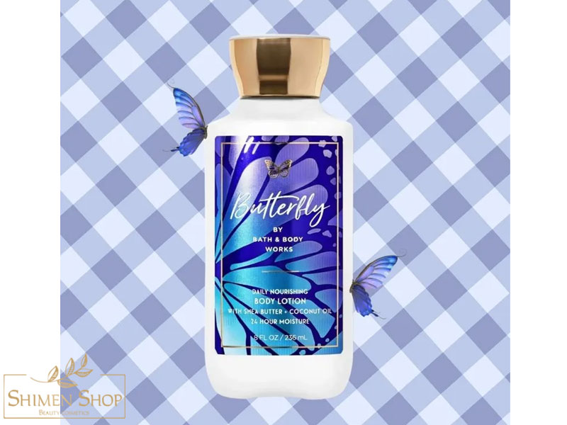 لوسیون بدن مغذی روزانه باترفلای (Butterfly) بث اند بادی ورکس 236 میل