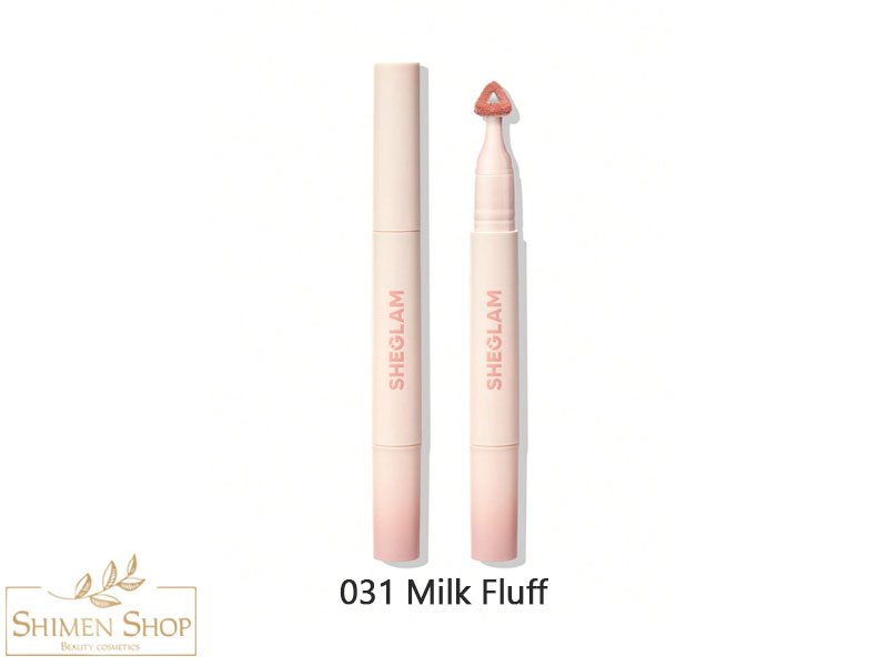 رژ لب مات، مخملی با جلوه محو شیگلم مدل Marshmallow Puff Lip Blur Pen