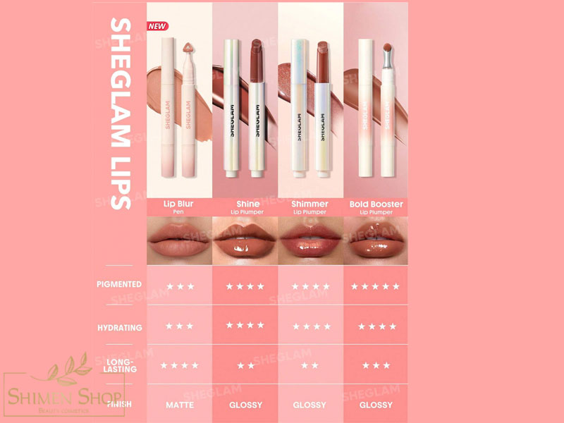رژ لب مات، مخملی با جلوه محو شیگلم مدل Marshmallow Puff Lip Blur Pen