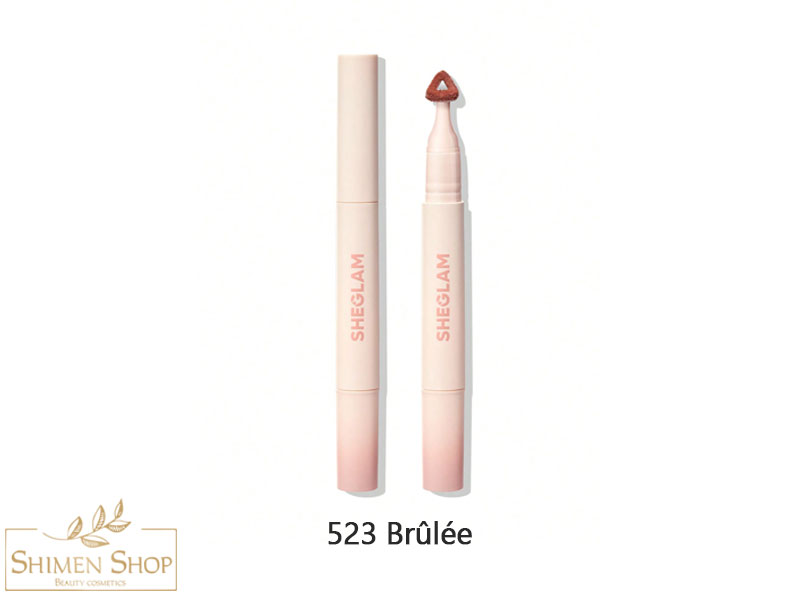 رژ لب مات، مخملی با جلوه محو شیگلم مدل Marshmallow Puff Lip Blur Pen