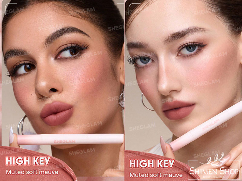 رژ لب مات، مخملی با جلوه محو شیگلم مدل Marshmallow Puff Lip Blur Pen