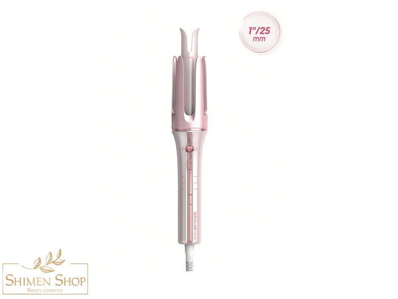 فر کننده مو اتوماتیک شیگلم مدل Cupid’s Charm( رنگ صورتی) 