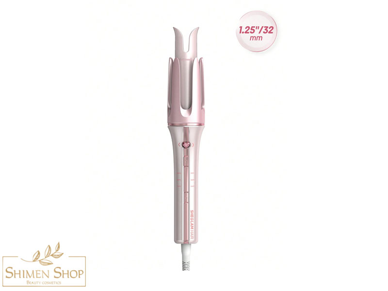 فر کننده مو اتوماتیک شیگلم مدل Cupid’s Charm( رنگ صورتی) 