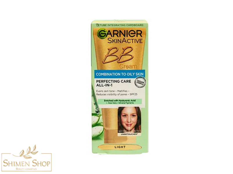 بی‌بی کرم گارنیر اسکین اکتیو بدون چربی SPF 25 مناسب پوست چرب و مختلط 50 میل