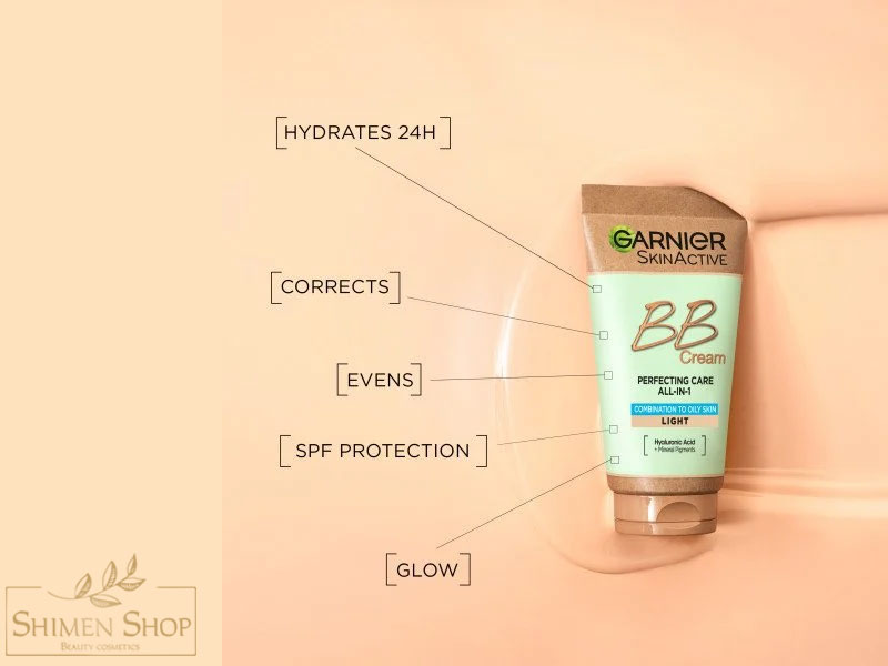 بی‌بی کرم گارنیر اسکین اکتیو بدون چربی SPF 25 مناسب پوست چرب و مختلط 50 میل