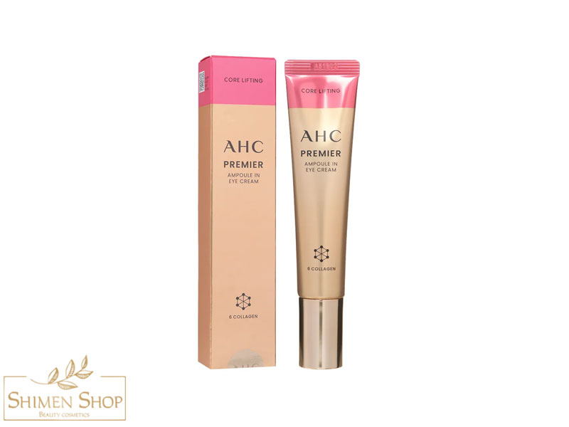 کرم دور چشم و صورت آمپولی لیفتینگ و کلاژن 6گانه ای اچ سی (AHC) با حجم 12 میل