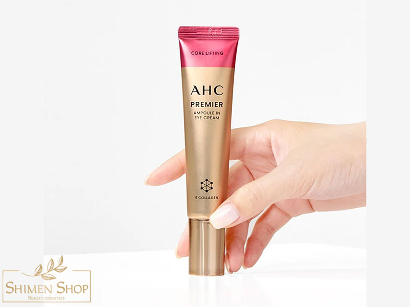 کرم دور چشم و صورت آمپولی لیفتینگ و کلاژن 6گانه ای اچ سی (AHC) با حجم 12 میل