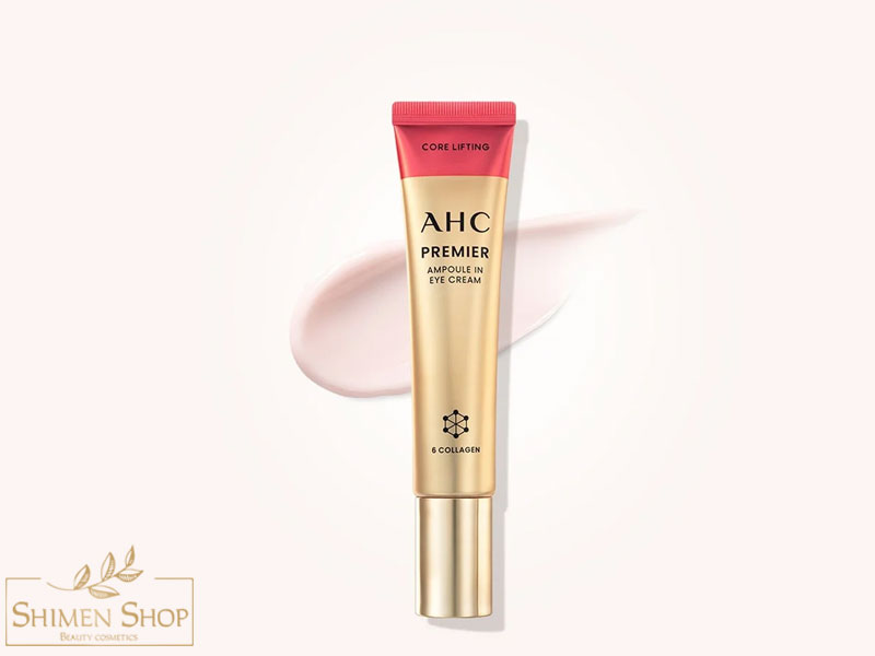 کرم دور چشم و صورت آمپولی لیفتینگ و کلاژن 6گانه ای اچ سی (AHC) با حجم 12 میل
