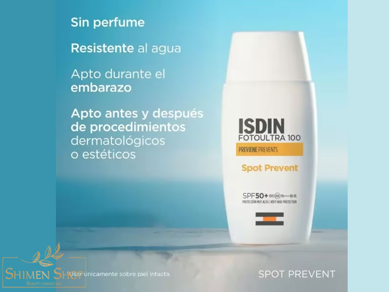 ضد آفتاب اسپات پریونت فیوژن فلویید +SPF50 ایزدین با بسته بندی جدید 50 میل