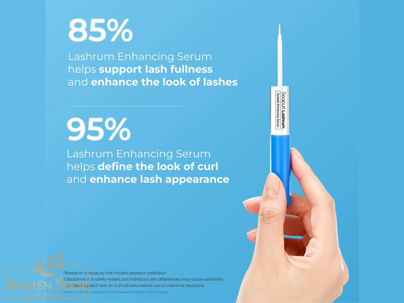 سرم تقویتکننده و بلندکننده مژه سی پوری مدل Lashrum