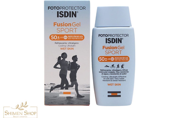 ژل ضد آفتاب فیوژن اسپرت ایزدین مناسب انواع پوست، SPF 50